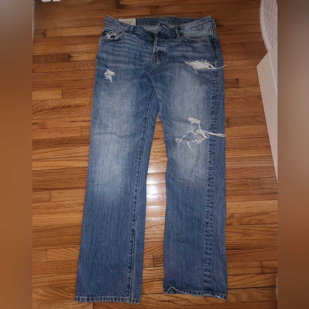 Abercrombie & Fitch Classic Straight Leg Jean W33 L32